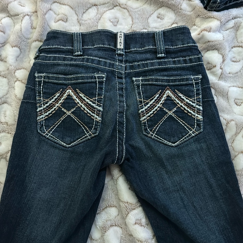 Ariat low rise boot cut jeans